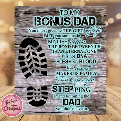 To My Bonus Dad