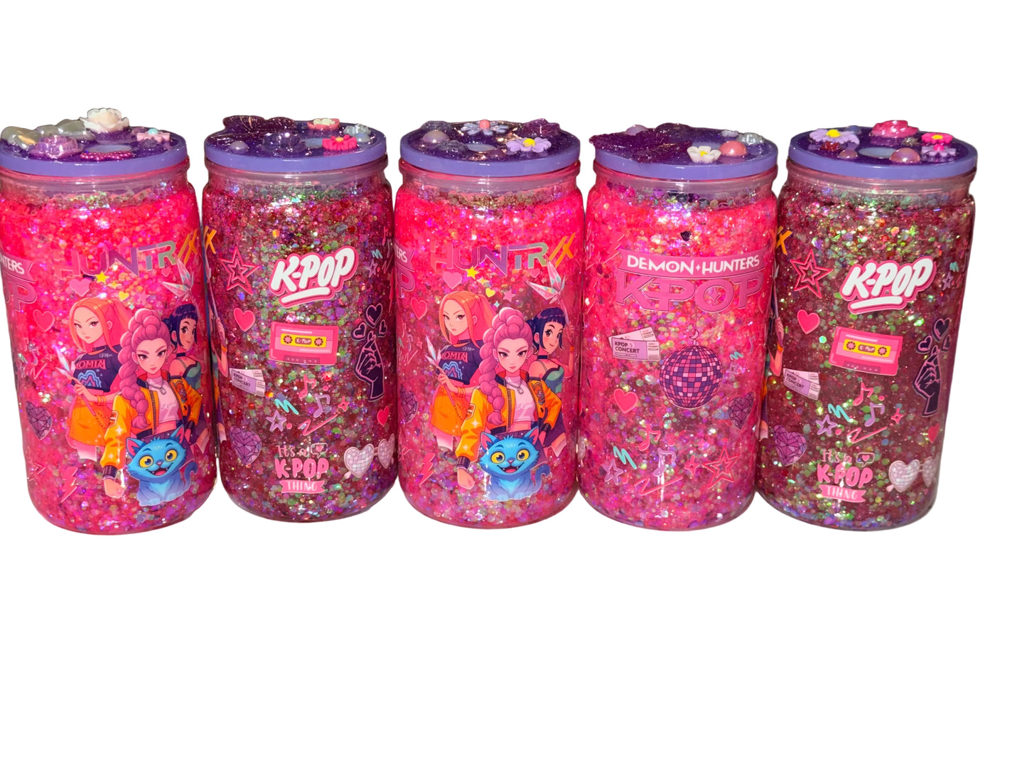 K Pop Snow globe tumbler