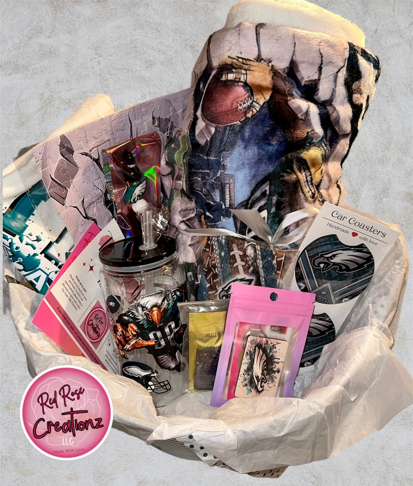 Eagles (team) gift basket