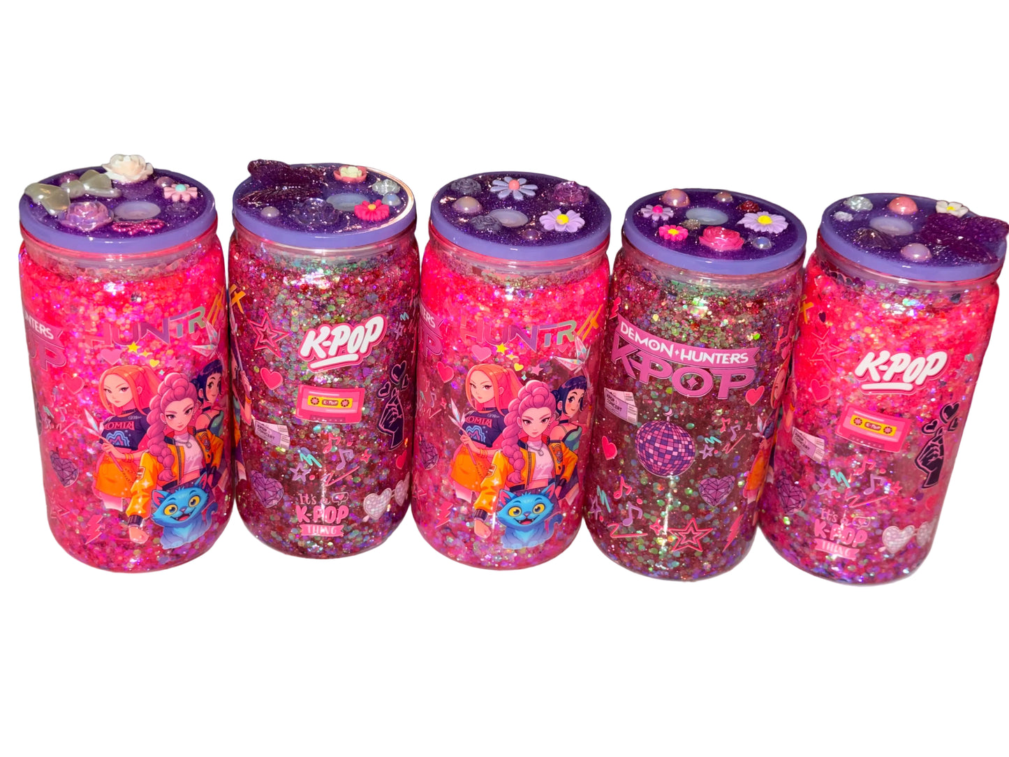 K Pop Snow globe tumbler