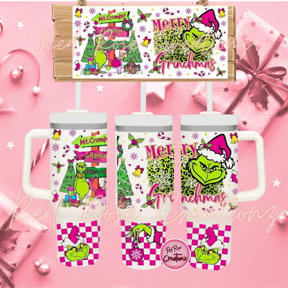 Merry Grinchmas 40oz Tumbler
