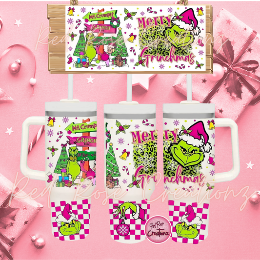 Merry Grinchmas 40oz Tumbler