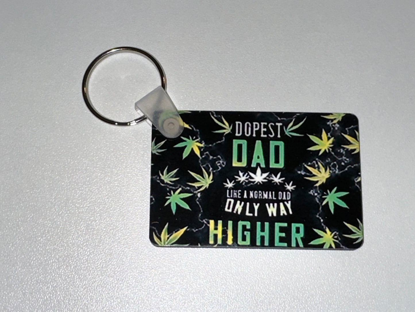 Dopest Dad Keychain