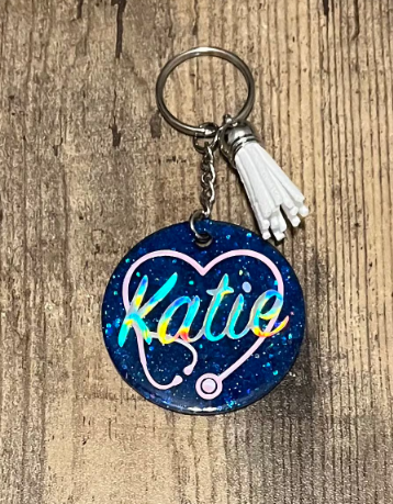 Custom Name Keychain