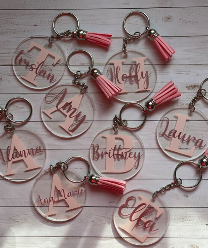 Custom Name Keychain
