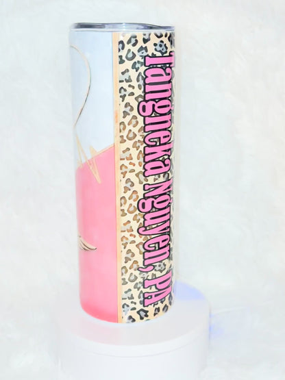Medical Field Pink & Cheetah Design